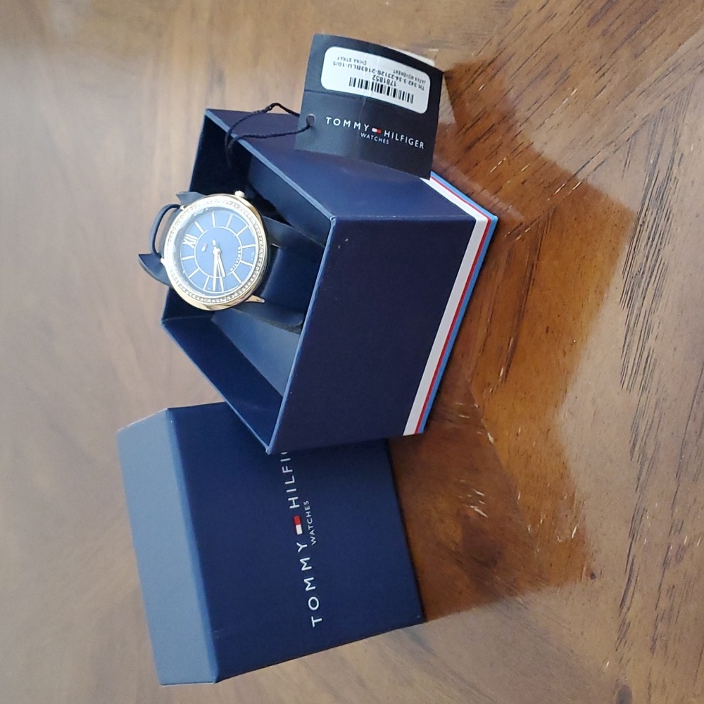 Tommy Hilfiger blue watch